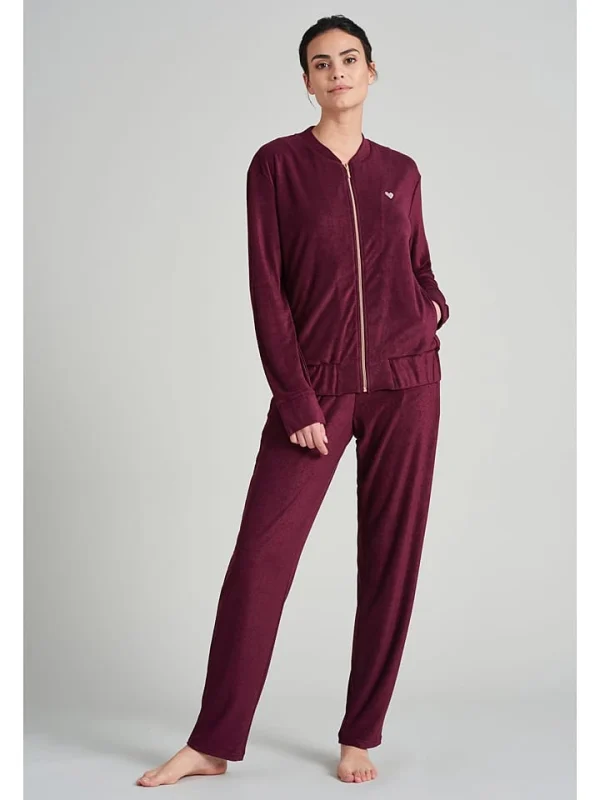 Schiesser 2tlg. Loungewear-Set In Rot 3