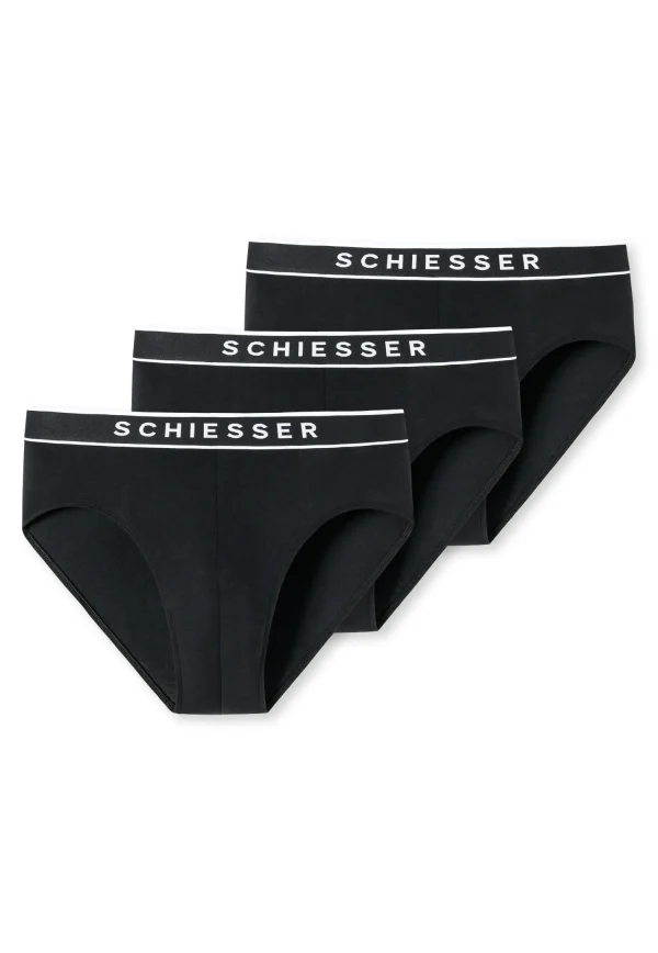 Schiesser 3PACK Rio-Slip Schwarz 1