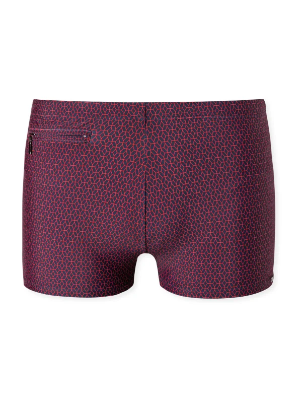 Schiesser Badehose Aqua Marineland In Rot 1