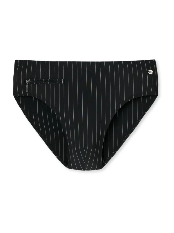 Schiesser Badehose Slip In Schwarz 1