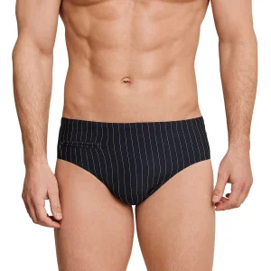 Schiesser Badehose Slip In Schwarz 10