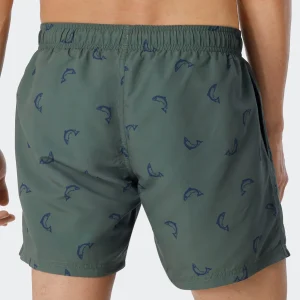 Schiesser Badehose Waterworld In Oliv 10