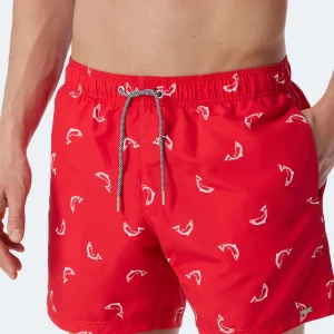 Schiesser Badehose Waterworld In Rot 12