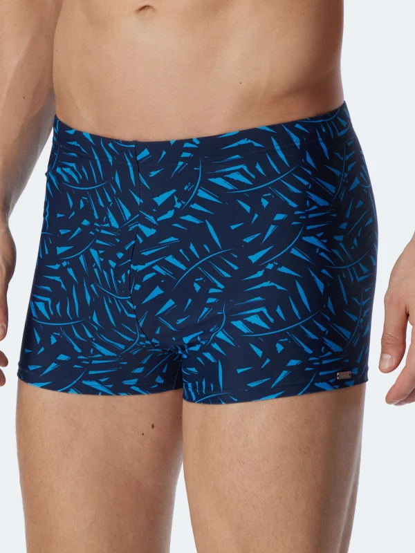 Schiesser Badehose Wave Aqua In Aquarium 5