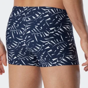 Schiesser Badehose Wave Aqua In Dunkelblau 10