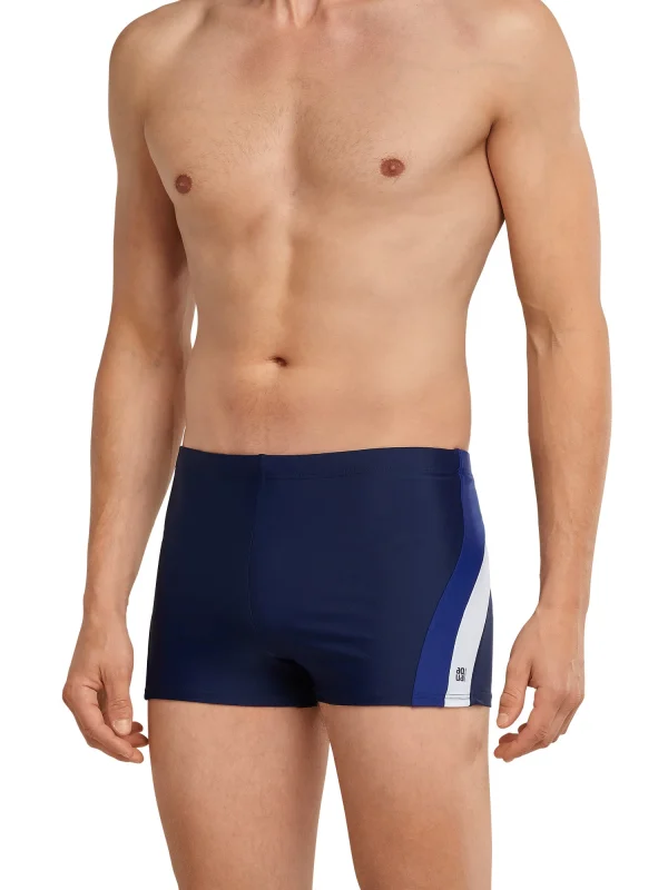 Schiesser Badeshorts Aqua In Dunkelblau 4