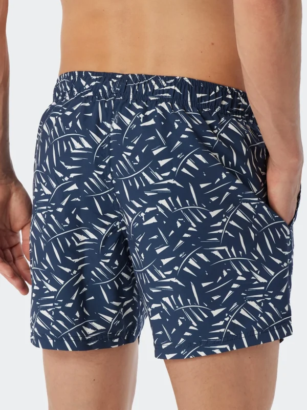 Schiesser Badeshorts Aqua In Dunkelblau 4