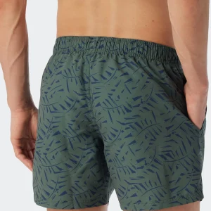 Schiesser Badeshorts Aqua In Oliv 10