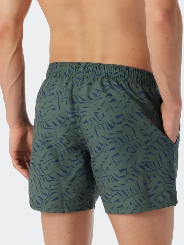 Schiesser Badeshorts Aqua In Oliv 4