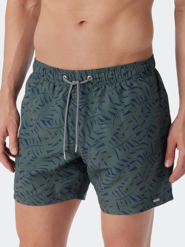 Schiesser Badeshorts Aqua In Oliv 5