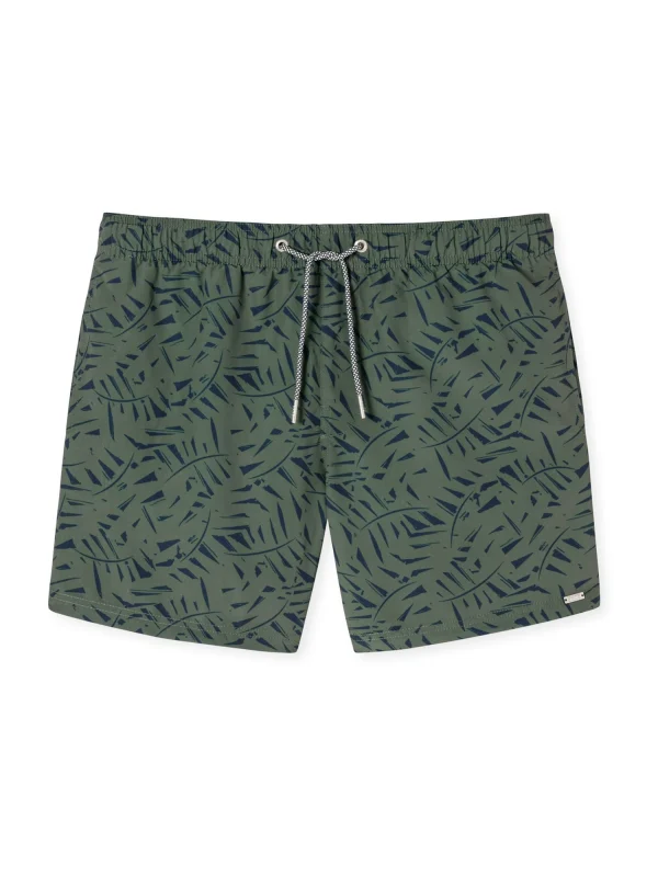 Schiesser Badeshorts Aqua In Oliv 1