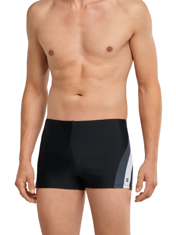 Schiesser Badeshorts Aqua In Schwarz 4