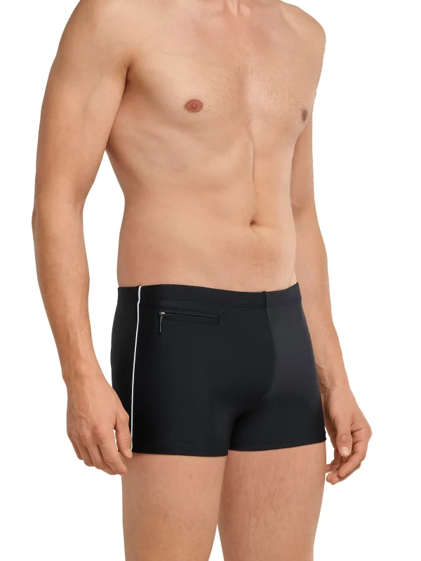 Schiesser Badeshorts Aqua In Schwarz 5