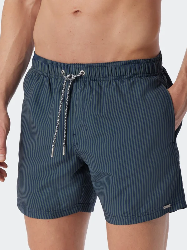 Schiesser Badeshorts Aqua Saltwater In Oliv 5