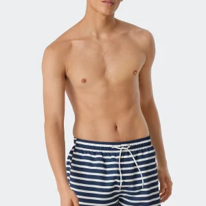 Schiesser Badeshorts Aqua Sumerged In Dunkelblau 8