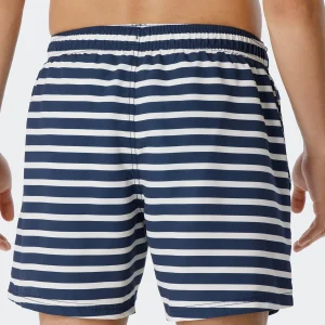 Schiesser Badeshorts Aqua Sumerged In Dunkelblau 10