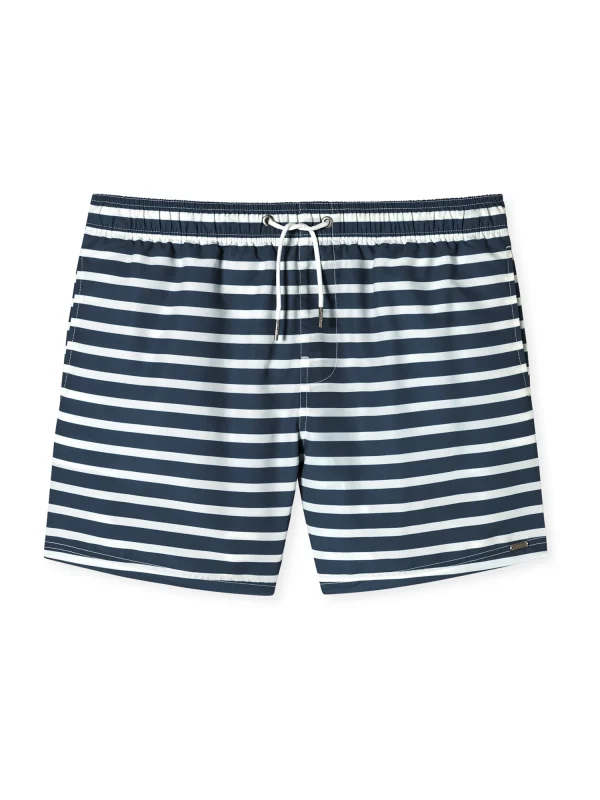 Schiesser Badeshorts Aqua Sumerged In Dunkelblau 1