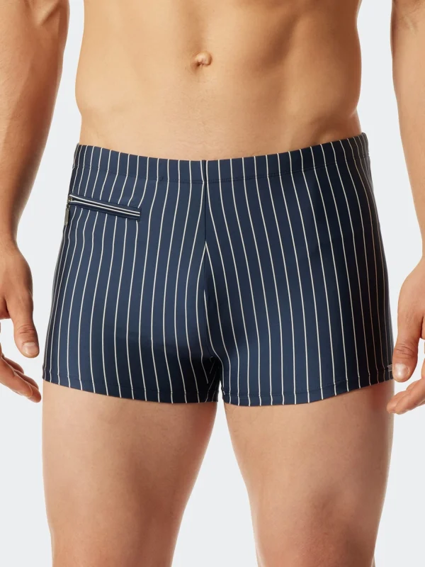 Schiesser Badeshorts Nautical Casual In Dunkelblau 5