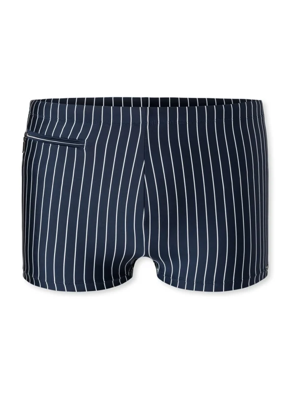 Schiesser Badeshorts Nautical Casual In Dunkelblau 1