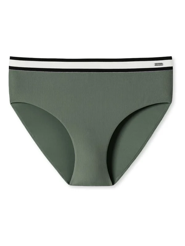 Schiesser Bikini-Hose In Khaki 1