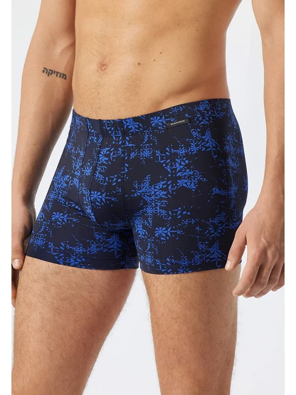 Schiesser Boxershorts In Dunkelblau 1