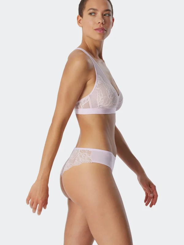 Schiesser Brasilslip Modal & Lace In Zartrosa 3