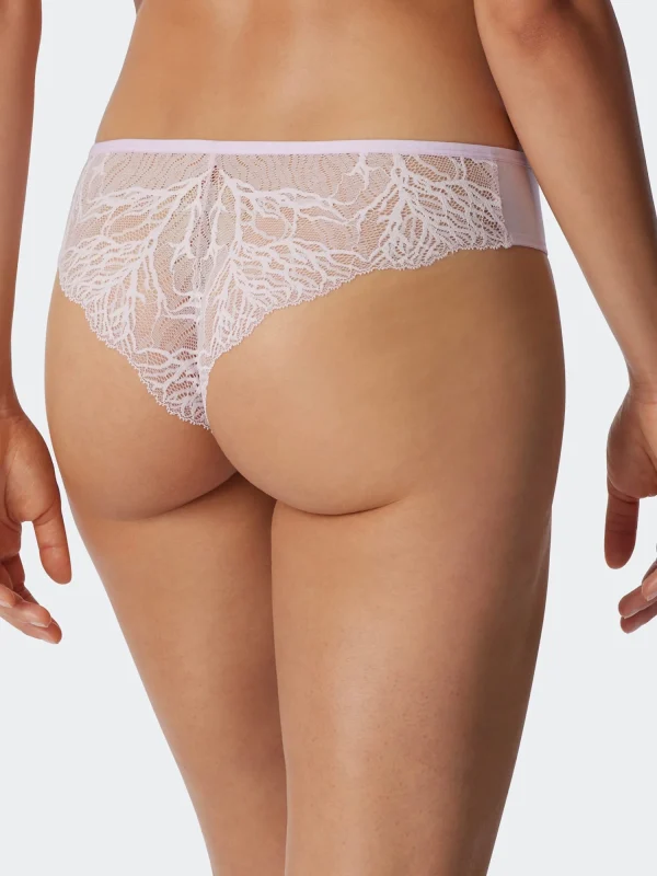 Schiesser Brasilslip Modal & Lace In Zartrosa 4