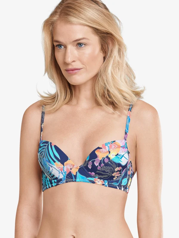 Schiesser Bügel-Bikini-Top Aqua Mix & Match In Multicolor 1 3