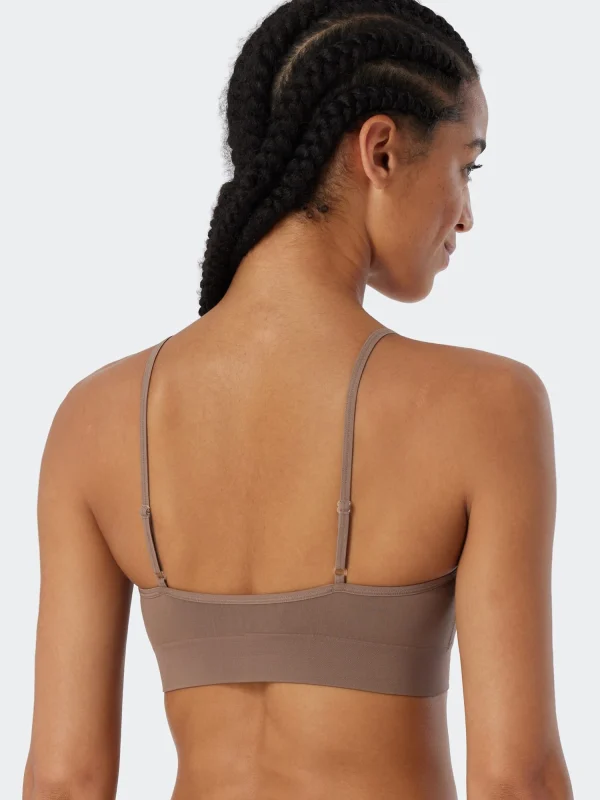 Schiesser Cup Bustier Seamless Light In Braun 4