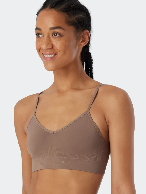 Schiesser Cup Bustier Seamless Light In Braun 5