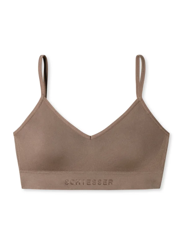 Schiesser Cup Bustier Seamless Light In Braun 1