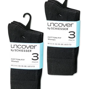 Schiesser Freizeitsocken Uncover In Schwarz 6