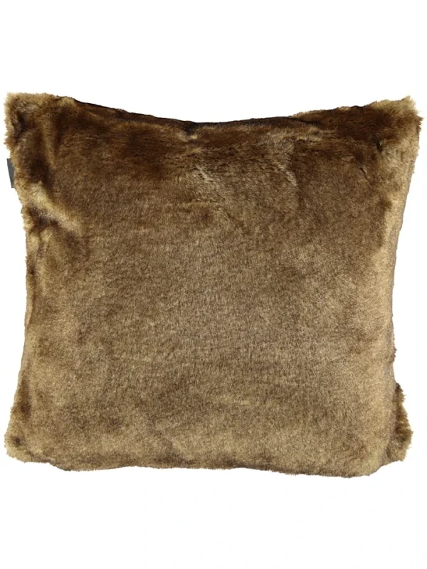 Schiesser Kissen “Fake Fur” In Taupe 3