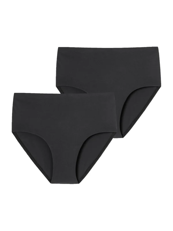 Schiesser Maxislip Invisible Soft In Schwarz 1