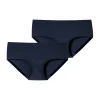 Schiesser Panty Invisible Cotton In Dunkelblau 13