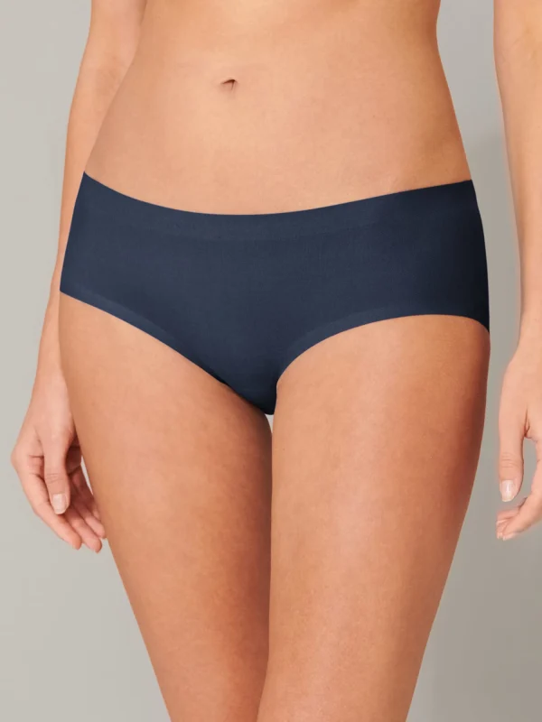 Schiesser Panty Invisible Cotton In Dunkelblau 4