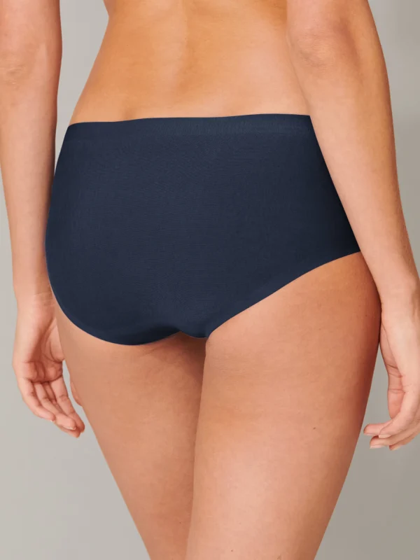 Schiesser Panty Invisible Cotton In Dunkelblau 5