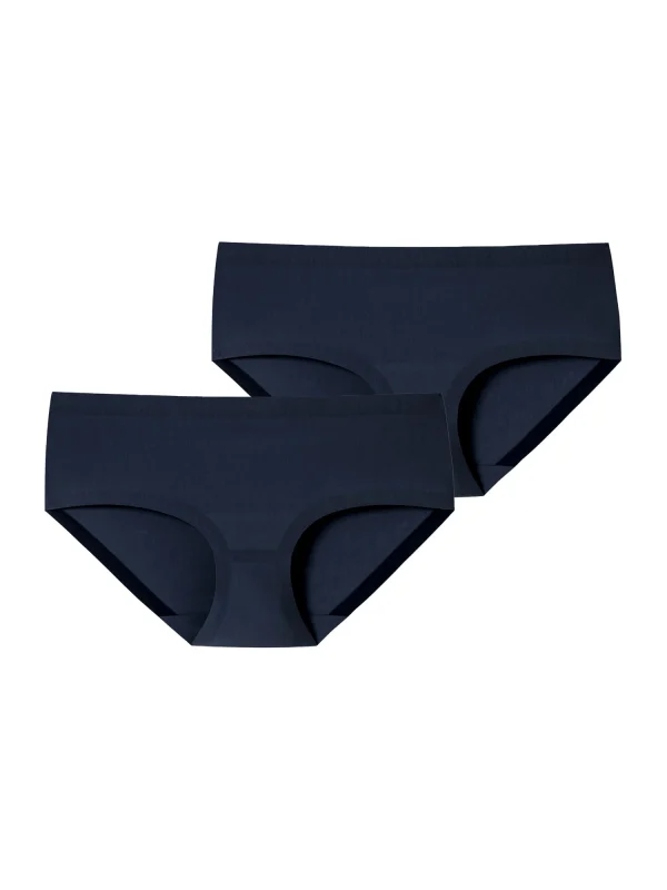 Schiesser Panty Invisible Cotton In Dunkelblau 1