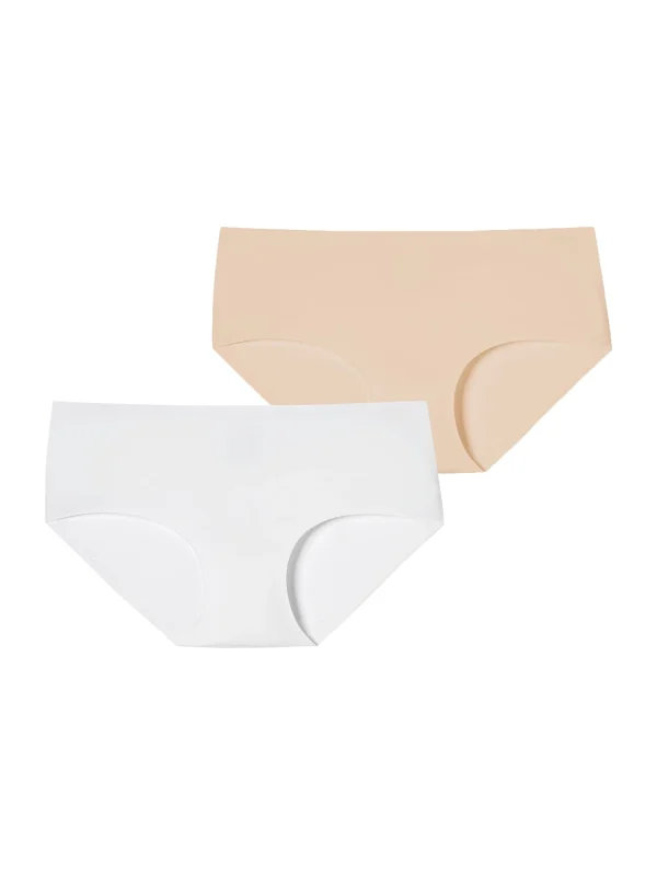 Schiesser Panty Invisible Soft In Sand-weiss 1