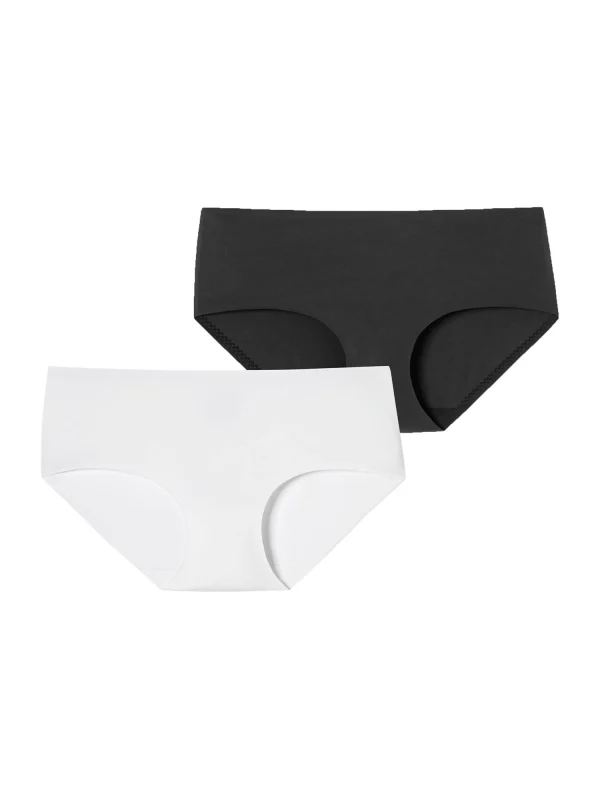 Schiesser Panty Invisible Soft In Schwarz-weiss 1