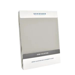 Schiesser Premium Jersey Spannbettlaken In Silber 9