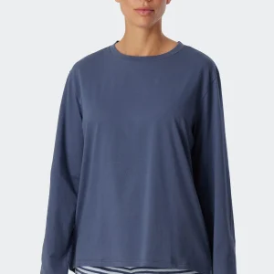 Schiesser Pullover Mix & Relax In Blau 12