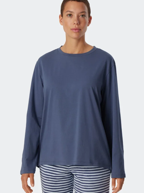 Schiesser Pullover Mix & Relax In Blau 5