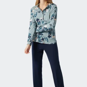 Schiesser Pyjama Contemporary Nightwear In Grau 9