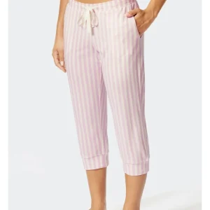 Schiesser Pyjama-Hose In Rosa/ Weiß 9