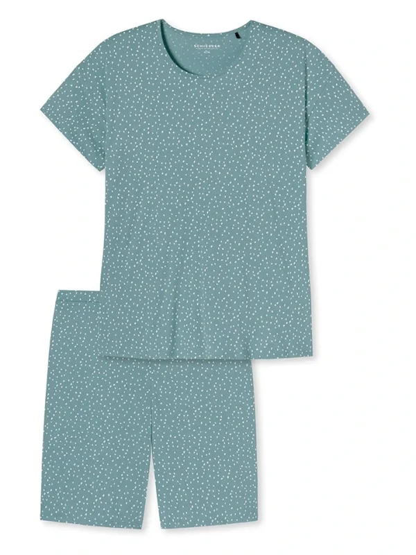 Schiesser Pyjama In Blaugrau 1