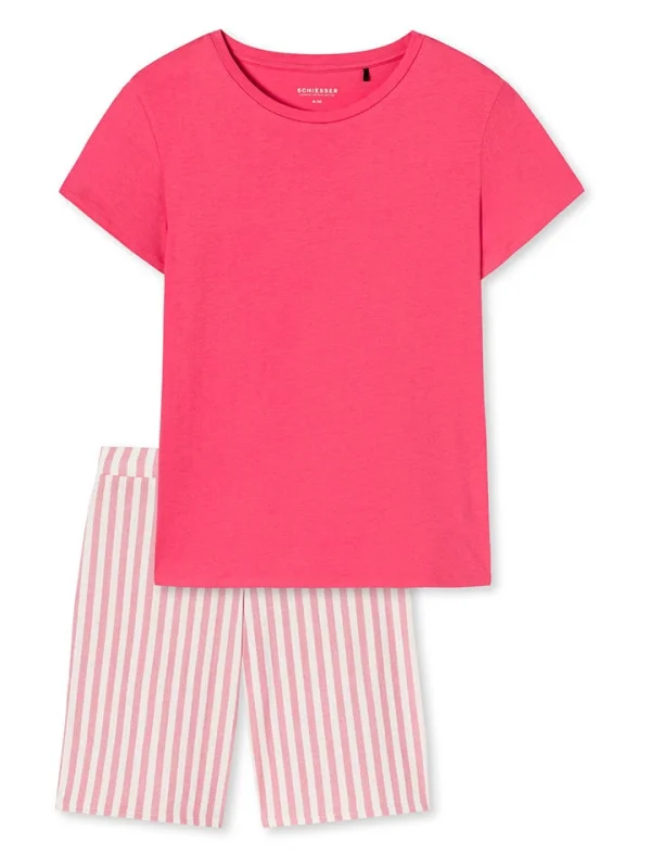 Schiesser Pyjama In Pink 1