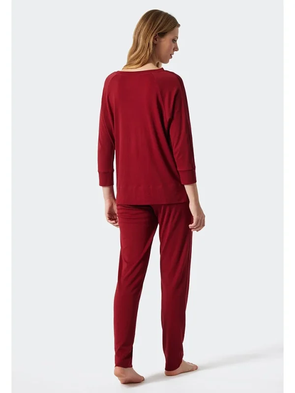 Schiesser Pyjama In Rot 3