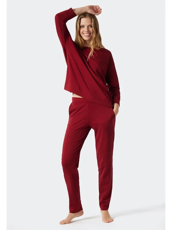 Schiesser Pyjama In Rot 4