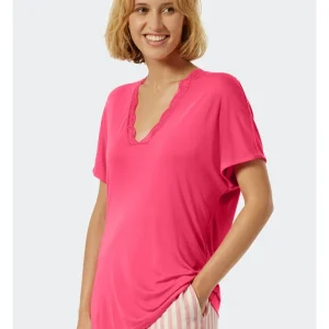 Schiesser Pyjama-Oberteil In Pink 9